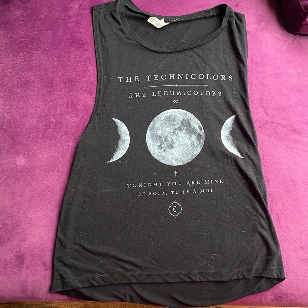 Black Band Sleeveless/Muscle Tee (The Technicolors)